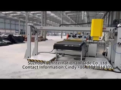 Линия по покрытию и закаливанию с ультрафиолетовым покрытием SPC&LVT